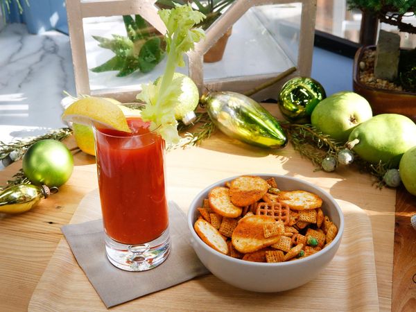 Bloody Mary Cocktail Snack Mix