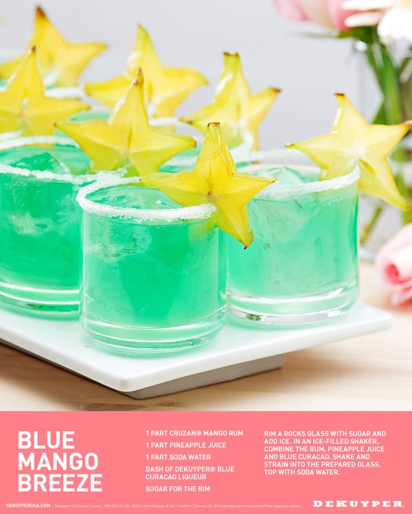 Blue Mango Breeze