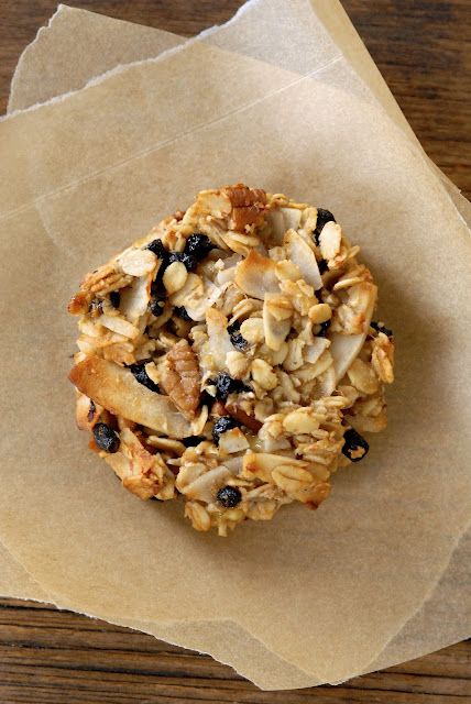 Blueberry Coconut Pecan Breakfast Cookies