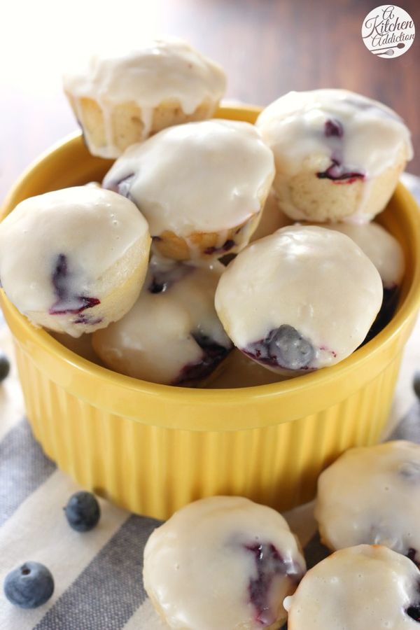 Blueberry Lemon Donut Muffins