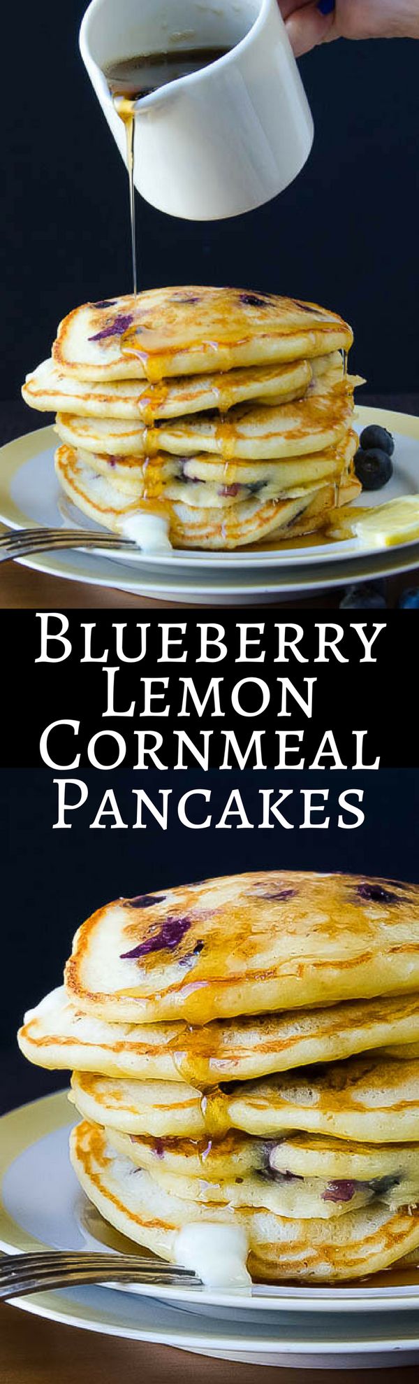 Blueberry lemon pancakes