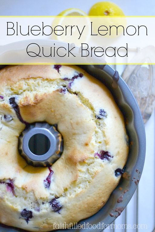 Blueberry Lemon Quick Bread