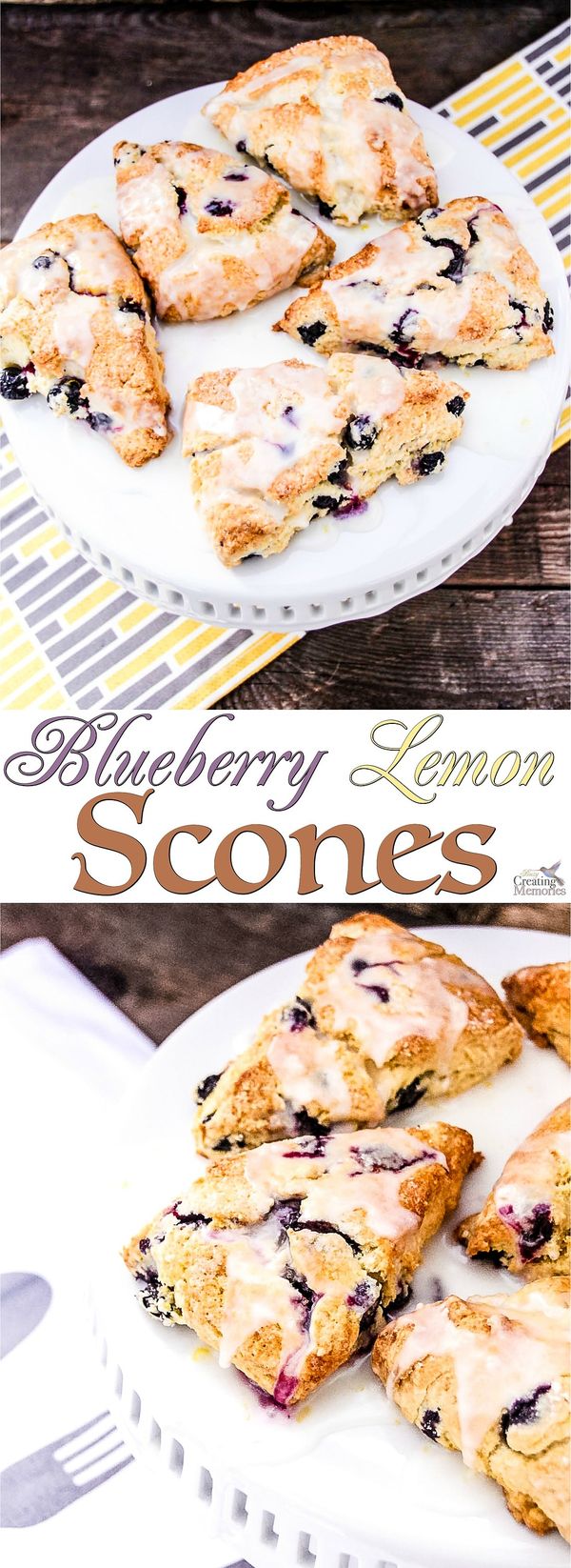 Blueberry Lemon Scone