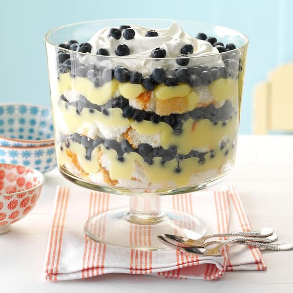 Blueberry Lemon Trifle