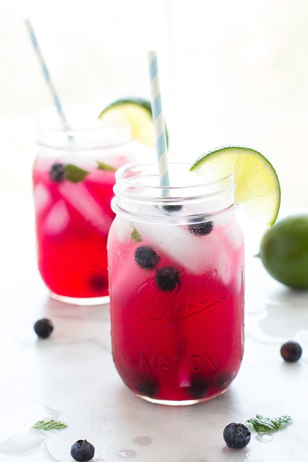 Blueberry Mojito Kombucha