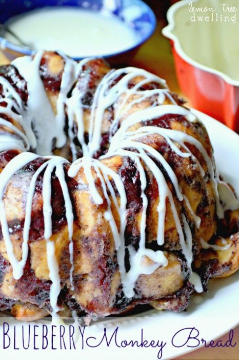 Blueberry Monkey Bread