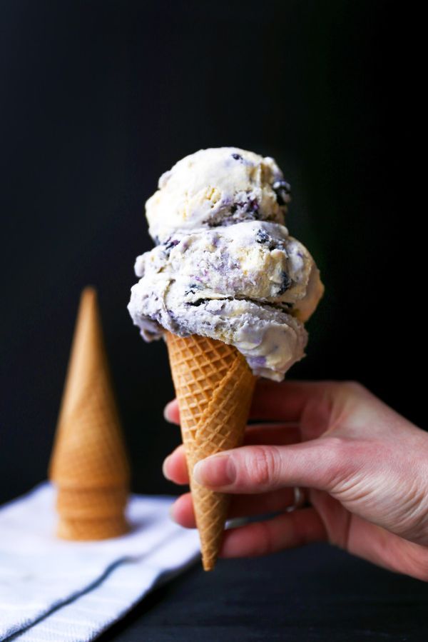 Blueberry Pancake Ice Cream