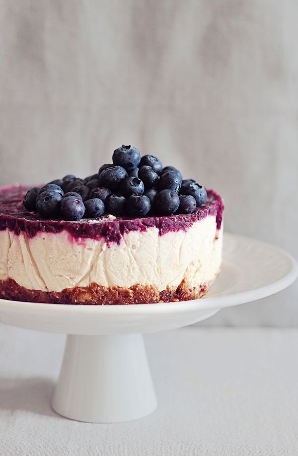 Blueberry Raw Cheesecake