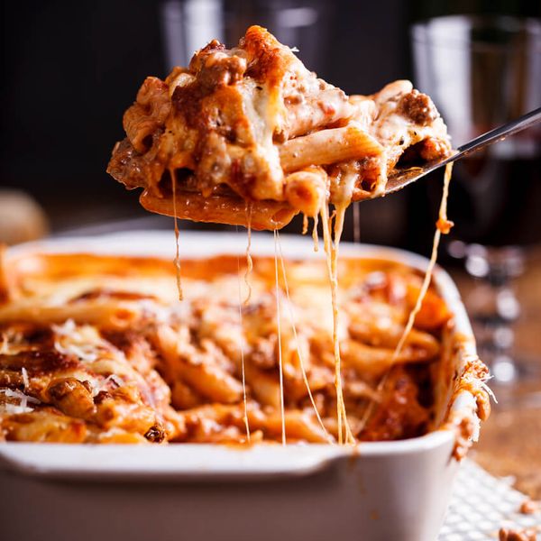 Bolognese pasta bake