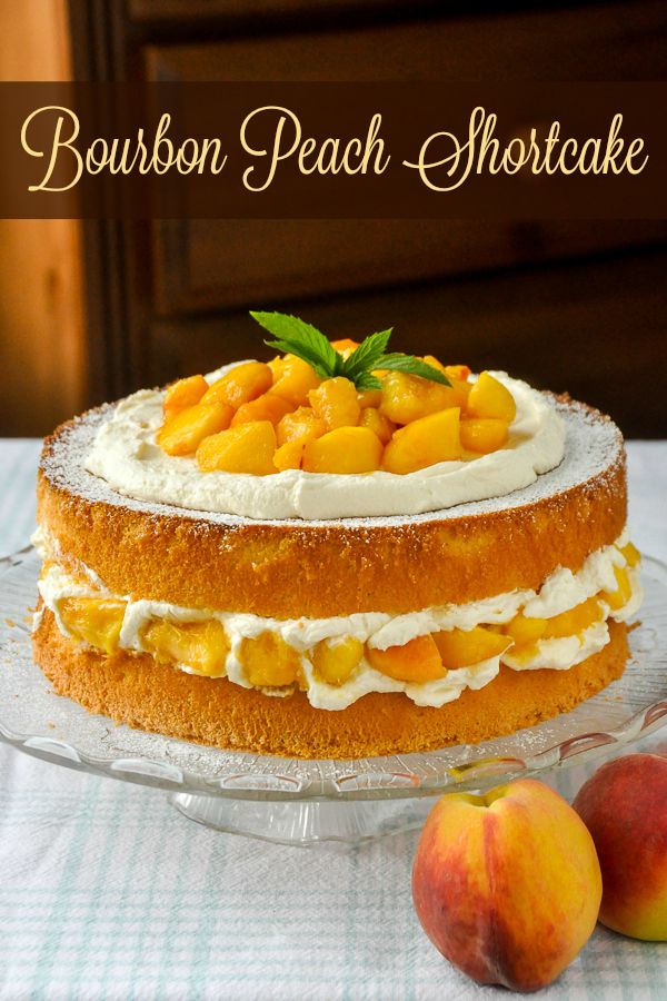 Bourbon Peach Shortcake