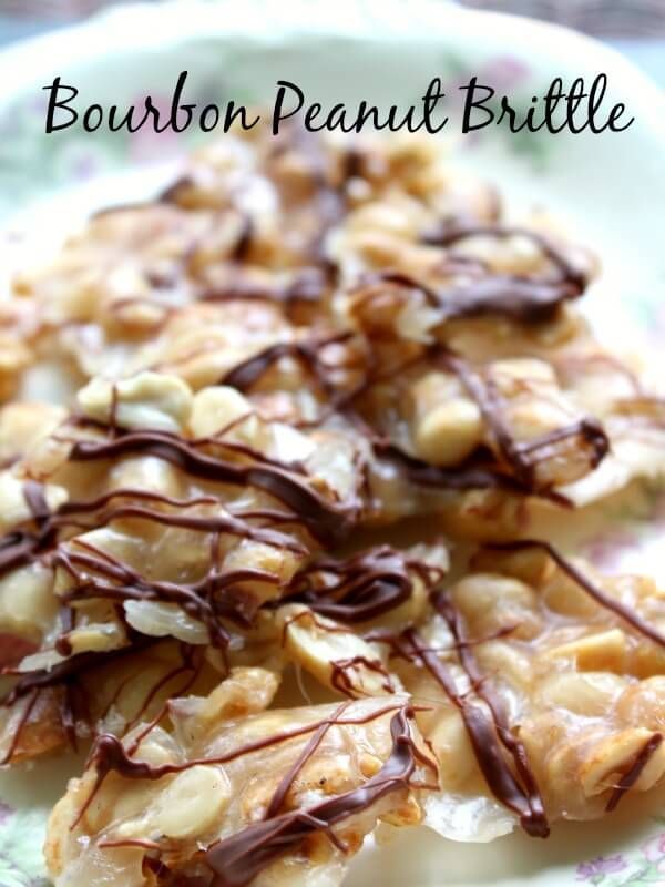 Bourbon Peanut Brittle in 20 Minutes