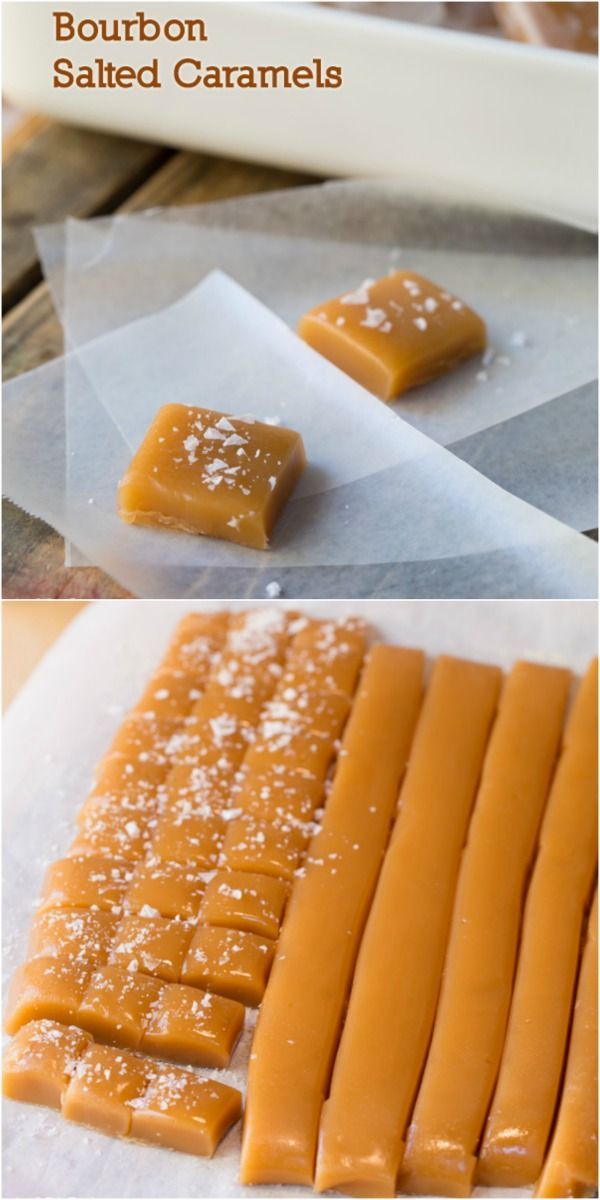 Bourbon Salted Caramel Candy