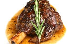 Braised Lamb Shanks with Rosemary