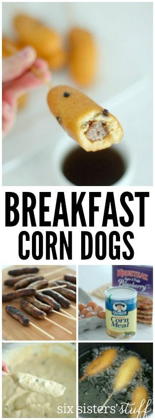 Breakfast Corn Dogs