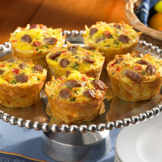 Breakfast: Hash Brown Casserole Muffin Cups