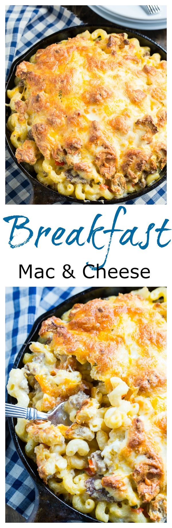 Breakfast Mac and Cheese