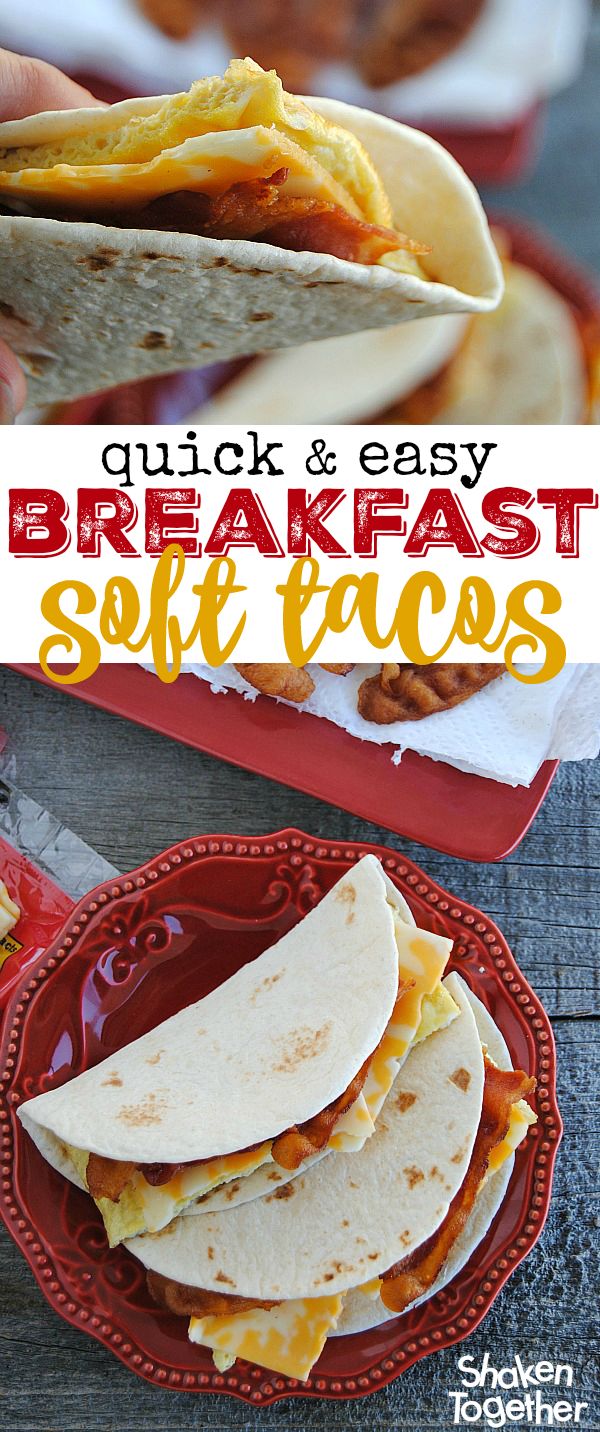 Breakfast Soft Tacos