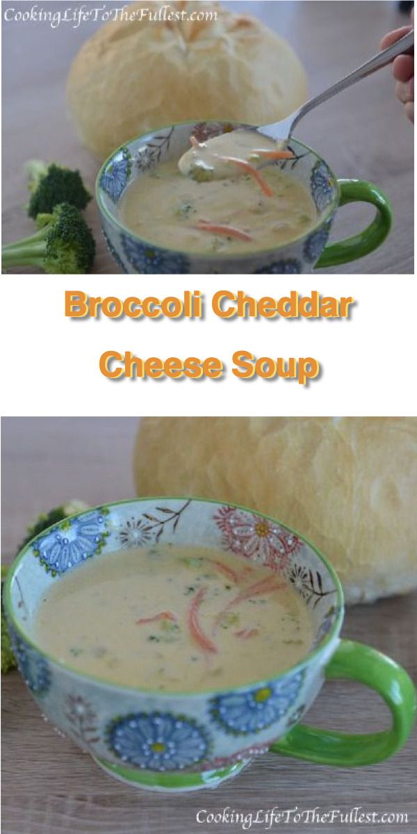 Broccoli Cheddar Cheese Soup