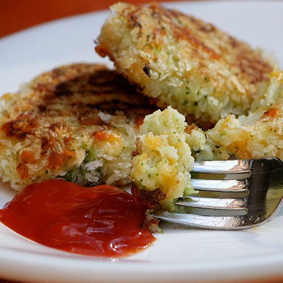 Broccoli, Cheese, and Potato Nuggets