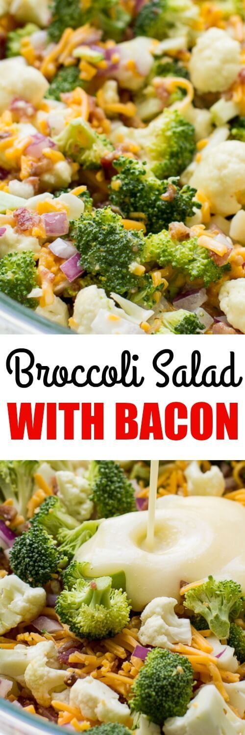 Broccoli Salad with Bacon