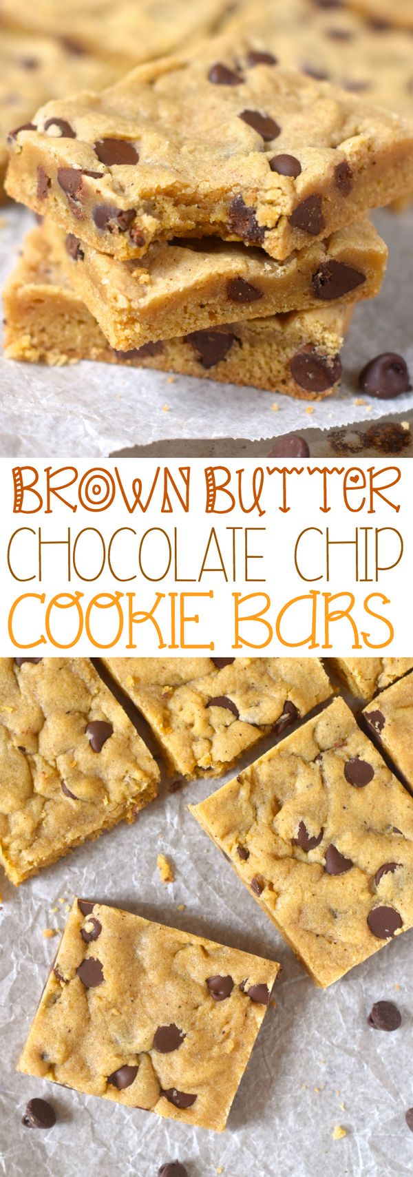 Brown Butter Chocolate Chip Cookie Bars