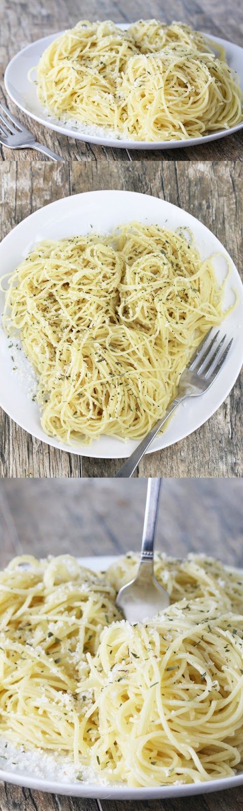 Brown Butter Garlic Angel Hair Pasta