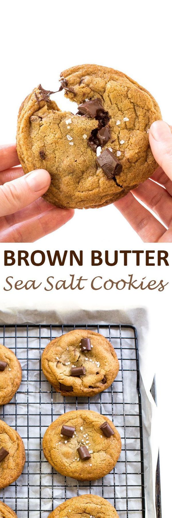 Brown Butter Salted Chocolate Chip Cookies