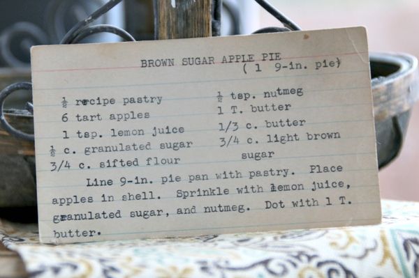 Brown Sugar Apple Pie