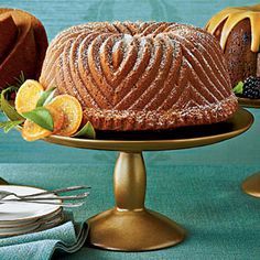 Brown Sugar-Bourbon Bundt