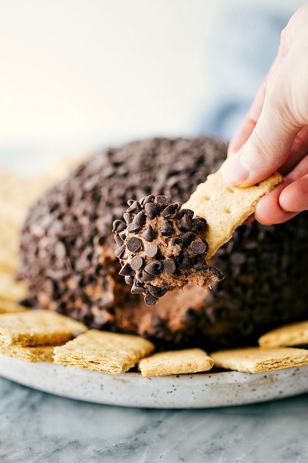 Brownie Batter Cheeseball