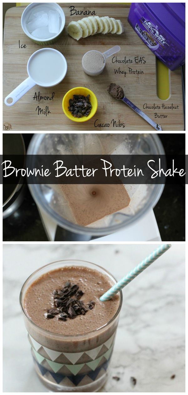 Brownie Batter Protein Shake