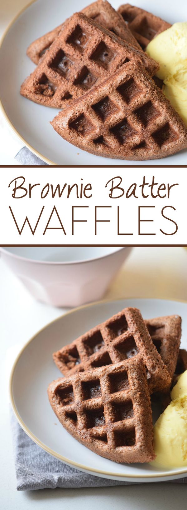 Brownie Batter Waffles