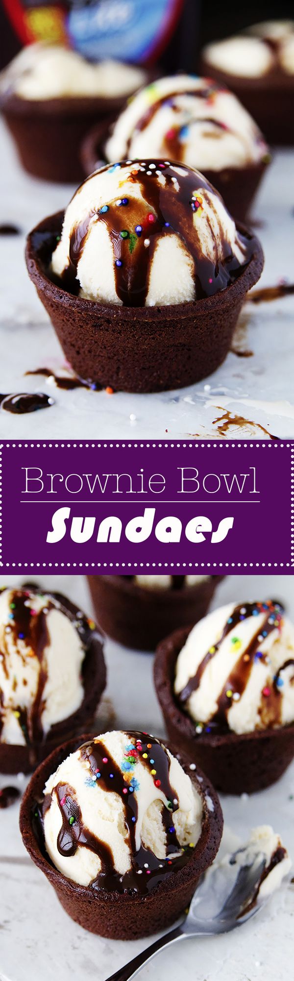 Brownie Bowl Sundaes