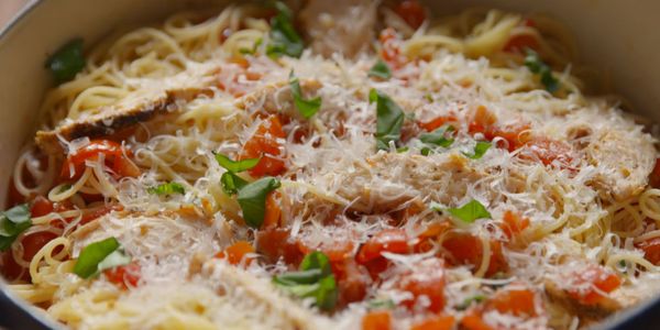 Bruschetta Chicken Pasta