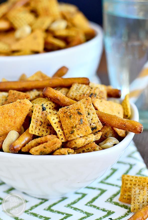 Buffalo Cheddar-Ranch Chex Mix