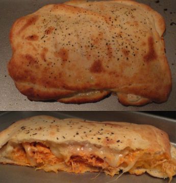 Buffalo Chicken Calzone