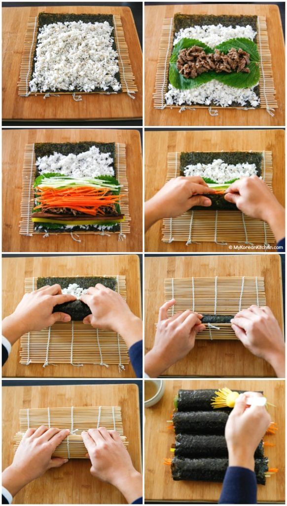 Bulgogi Kimbap (Bulgogi Seaweed Rice Rolls