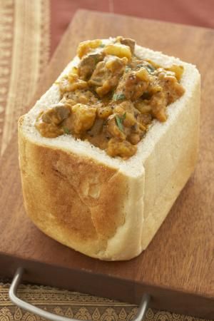Bunny Chow with Lamb