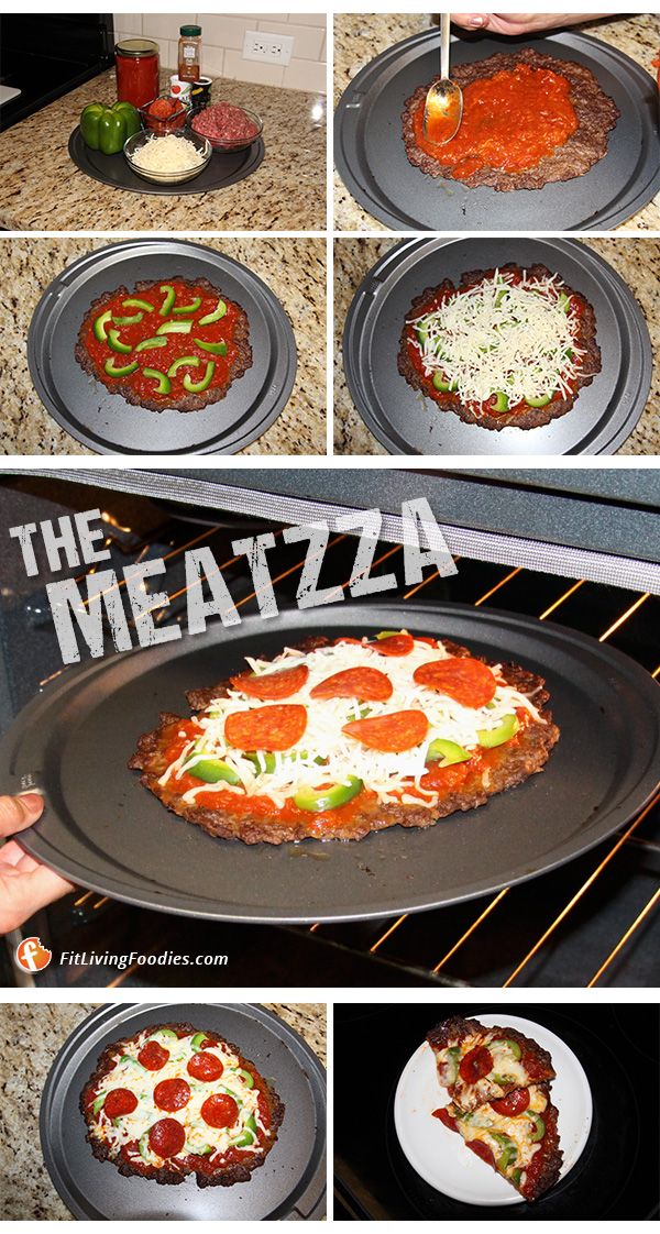 Burger Pizza aka Meatzza