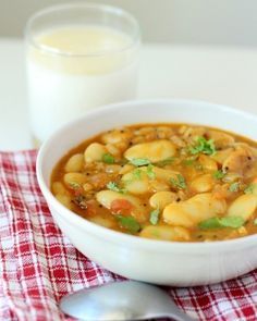 Butter Bean Curry (Vaal Nu Shaak, Gujarati Vaal Nu Shaak