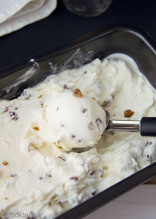 Butter Pecan Ice Cream With Cuisinart