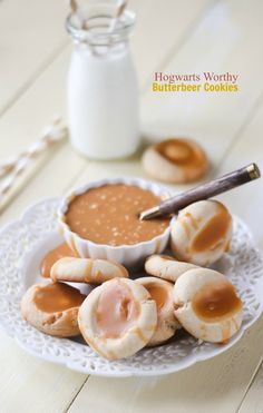 Butterbeer Cookies (Creative Cookie Contest Winner