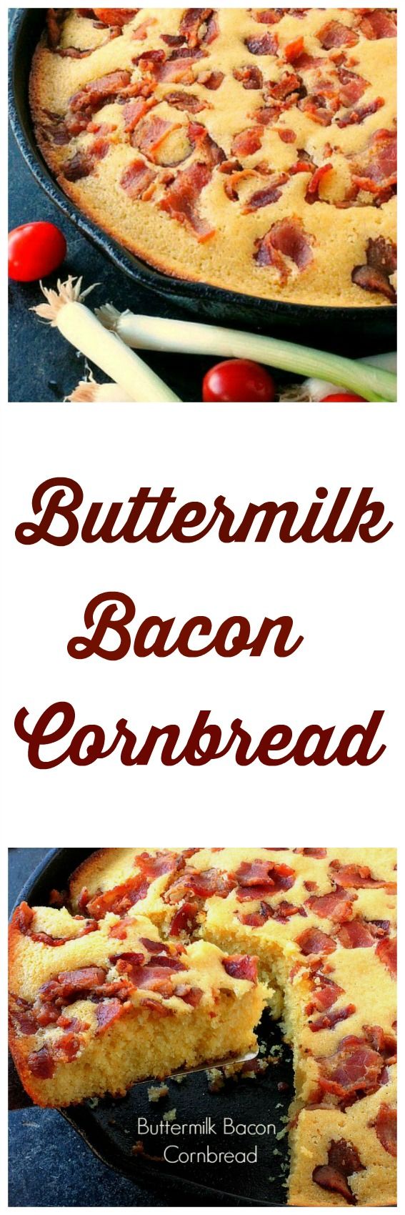 Buttermilk Bacon Cornbread