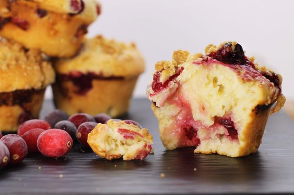 Buttermilk Cranberry Muffins