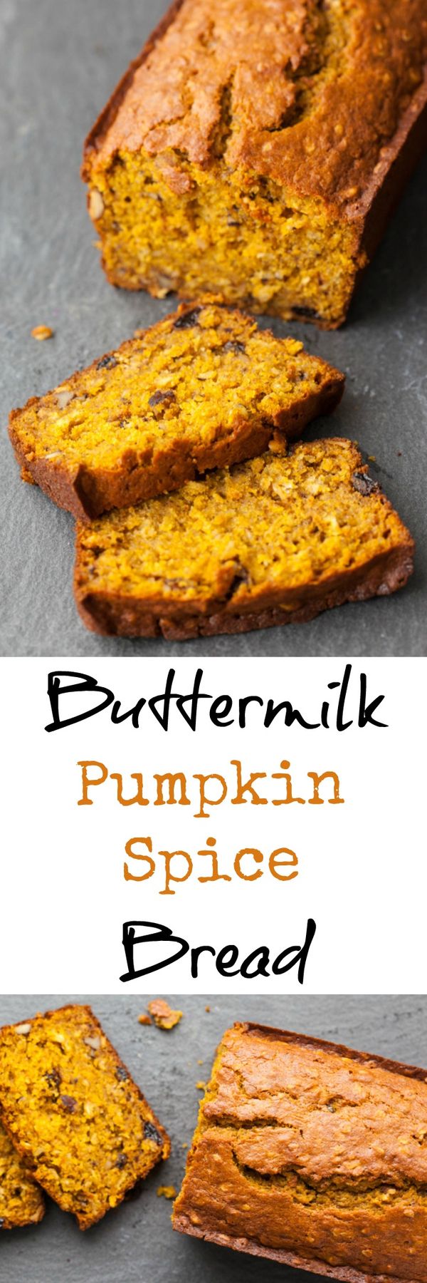 Buttermilk Pumpkin Spice Bread