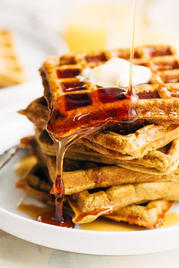 Buttermilk Pumpkin Waffles