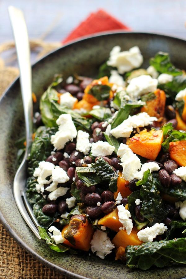 Butternut Squash and Smoky Black Bean Salad