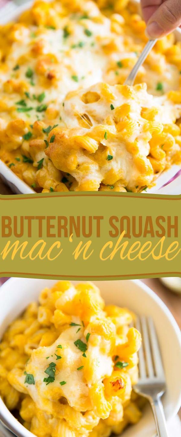 Butternut Squash Mac 'N Cheese