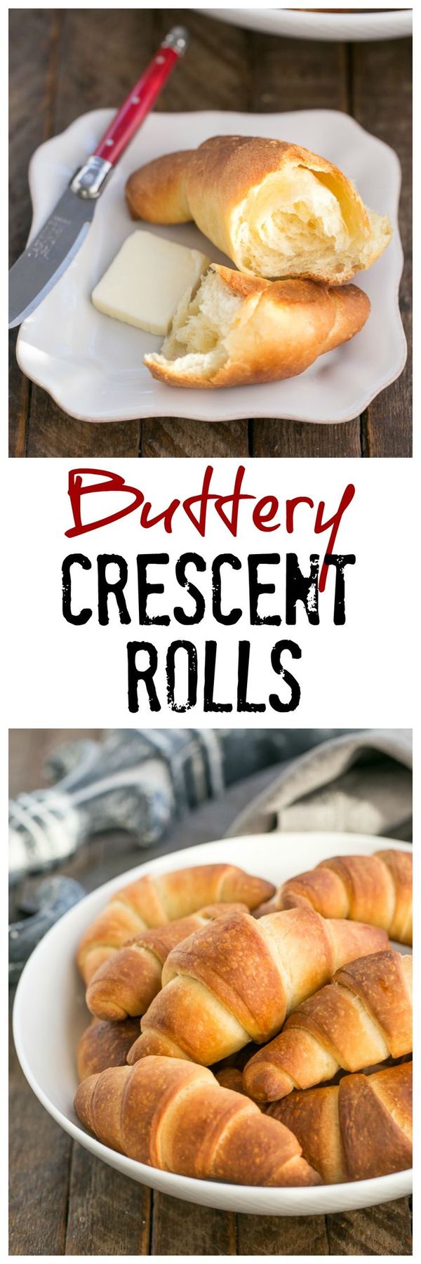 Buttery Homemade Crescent Rolls