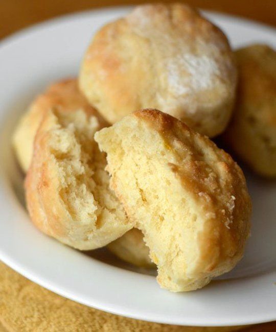 Buttery Lemon Angel Biscuits